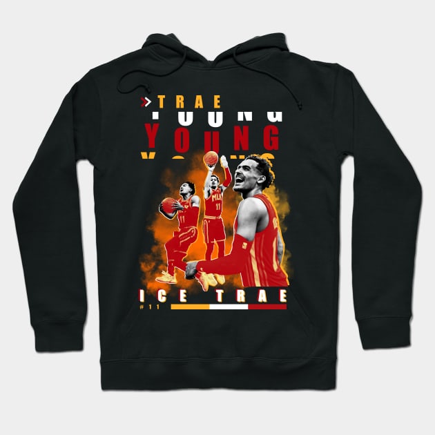 Trae Young Hoodie by zamtex